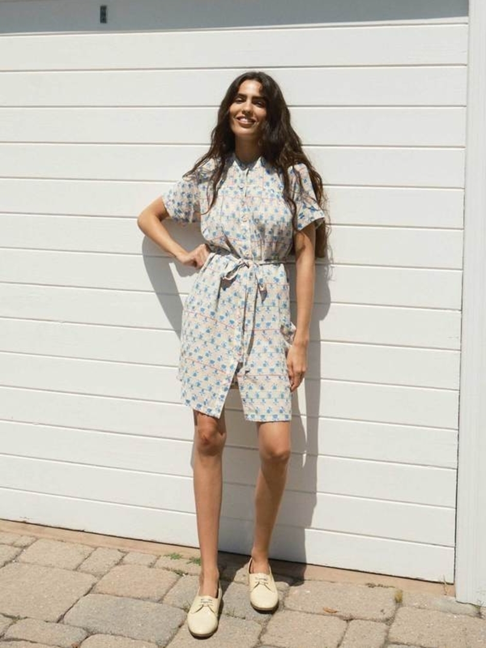 Ace & Jig River Dress In Prairie - Medium